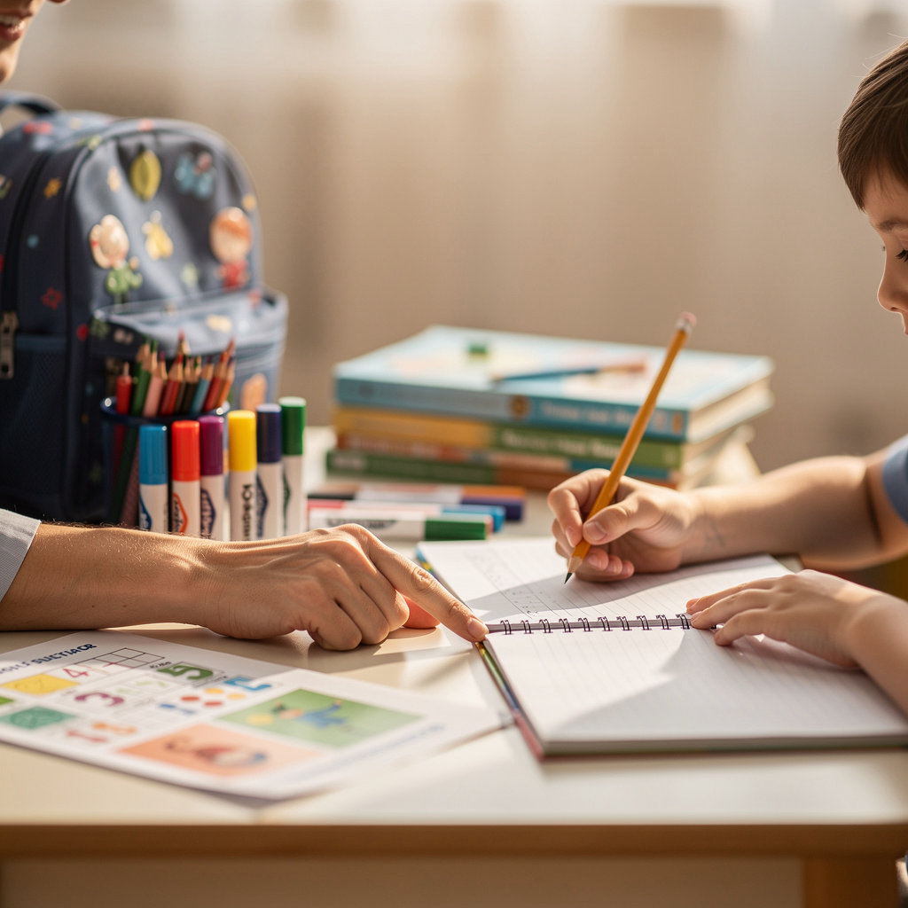 Oceanview Child Care after-school program with children engaged in fun, educational activities in San Diego